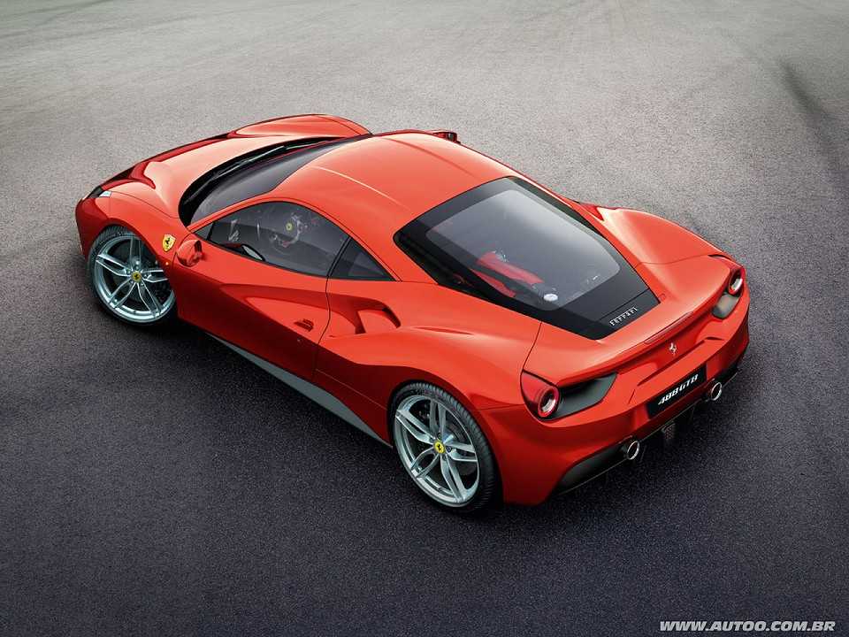 Ferrari�488 GTB 2015 - �ngulo traseiro